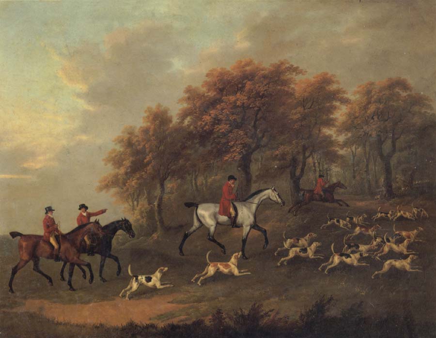 John Nost Sartorius Entering the Woods A Hunt